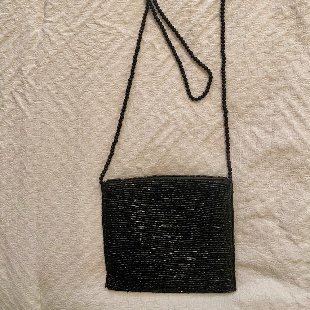 Elegant beaded evening bag Ann Taylor